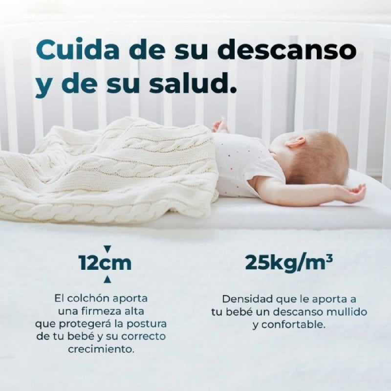 CECOTEC 07854 - Materasso per culla Flow BabyDream Soft