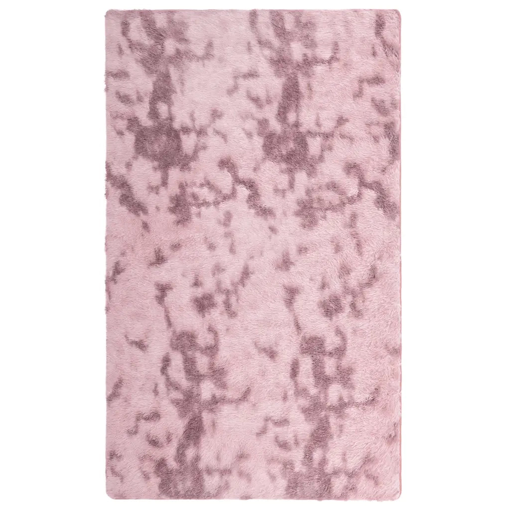 Tappeto Shaggy a Pelo Lungo NAVARRA Rosa Antico 60x100 cm