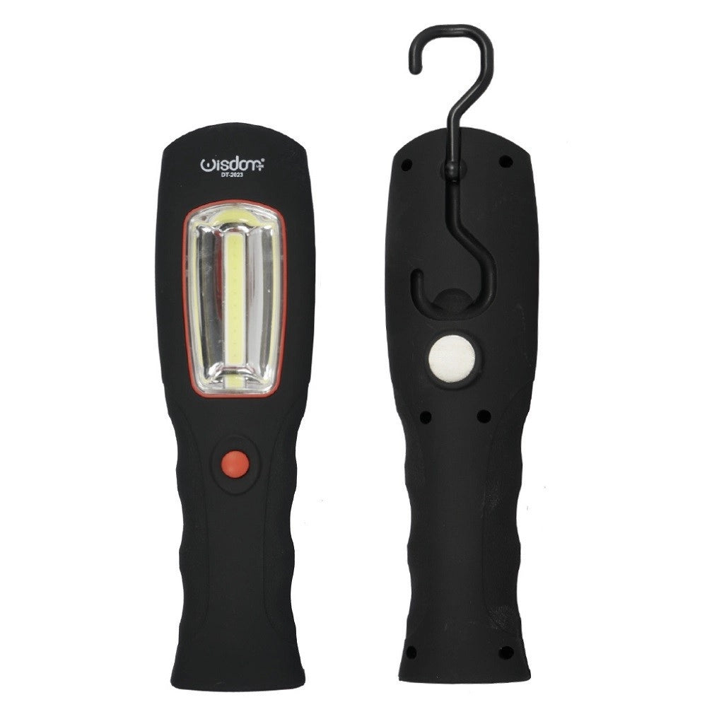 Trade Shop - Torcia Lampada Led Cob Appendibile Doppia Emissione Di Luce Da Campeggio Dt-2023 -