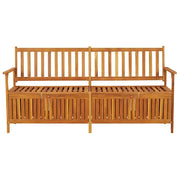 CassaPanca da Giardino | Panchina 170 cm in Legno Massello di Acacia
