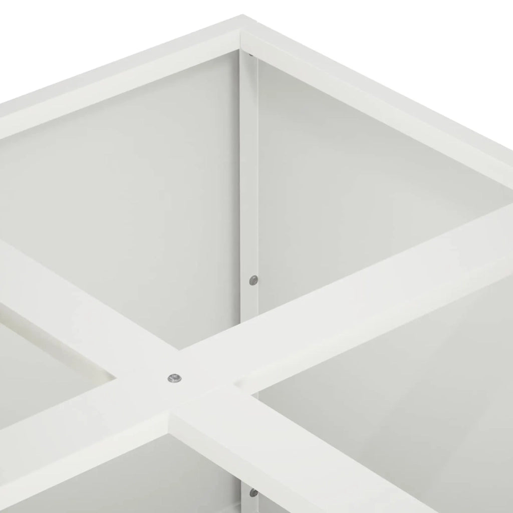 Vaso da giardino Bianco 100 x 100 x 30 cm 8005744