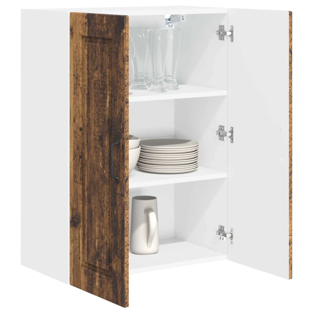 Mobile da cucina con lo scaffale-Armadio da cucina Legno vecchio 60 x 31 x 80 cm 824216