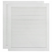 Porte a persiana in 2 pezzi legno di pino massiccio 61,5 x 49,4 cm bianco 02_0003906