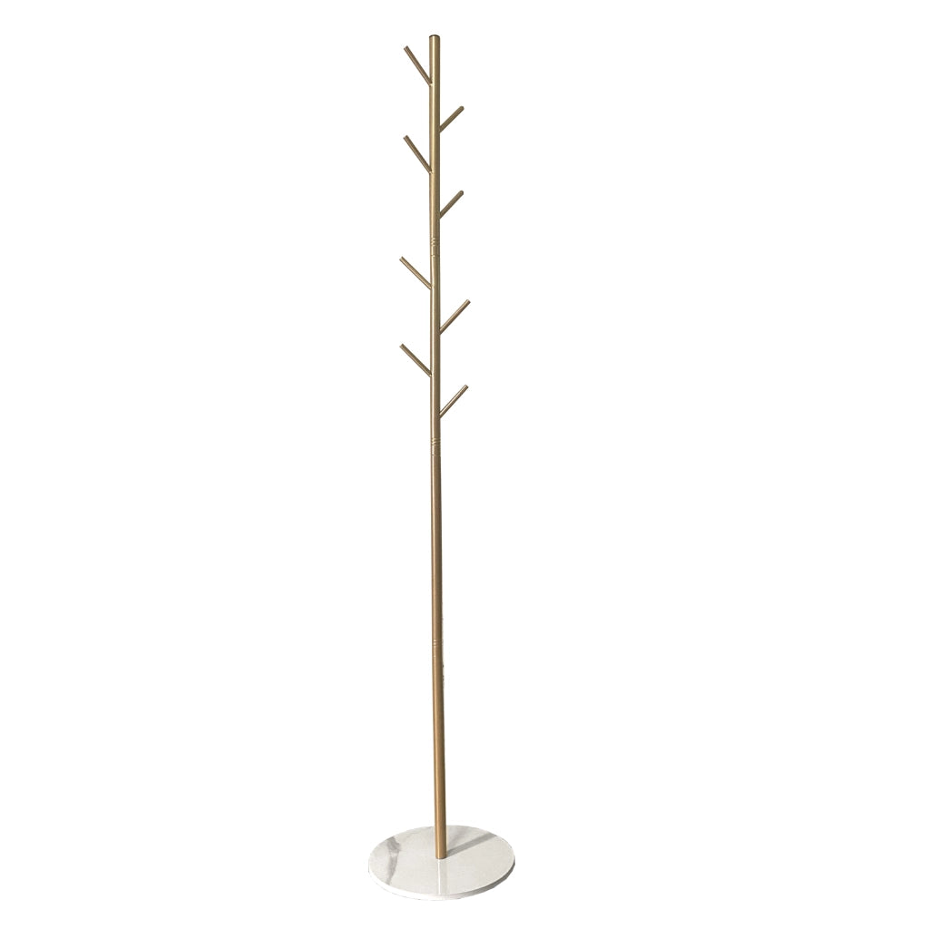 Appendiabiti Premium Elegance con 8 ganci Nyana Home 167x30x30cm Dorato
