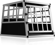 ® Trasportino Cani M 54x70x51cm Richiudibile Alluminio Impermeabile Box Auto Cagnolini