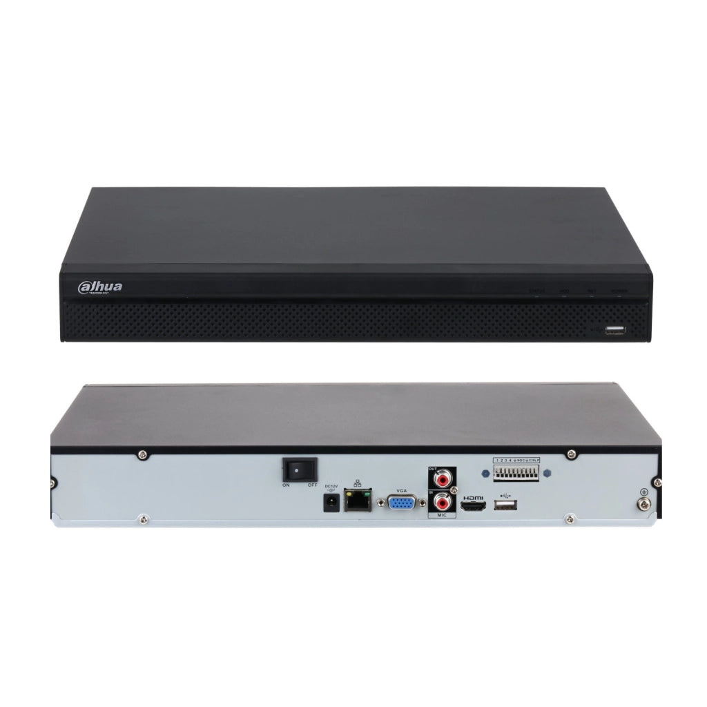 Dahua Registratore Nvr 8 Canali 1U AI 4K NVR4208-4KS3