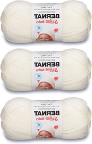 Seta per Bambini - 3 Pacchi - 141g 5oz - Acrilico - DK Leggero - 362 Metri - Maglia Crochet