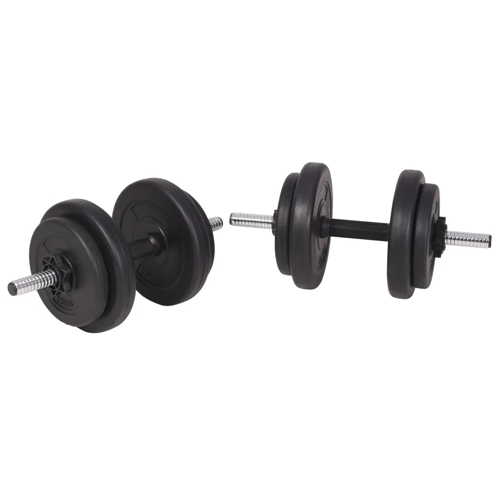 Panca Multifunzione con Bilanciere e Set di Manubri 120 kg 275377