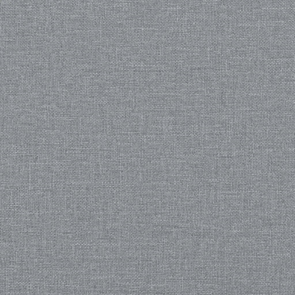 Set di Divani 2 pz con Cuscini Grigio Chiaro in Tessuto 3201568