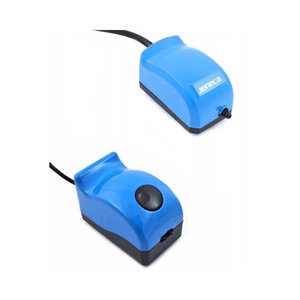 Trade Shop - Pompa Areatore Silenzioso Ap-9804 2 Uscite Vie Per Acquario Pompa Aria Aeratore -