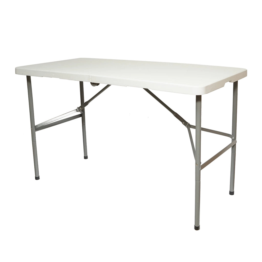 Tavolo pieghevole da giardino con maniglia 122x61x74 cm