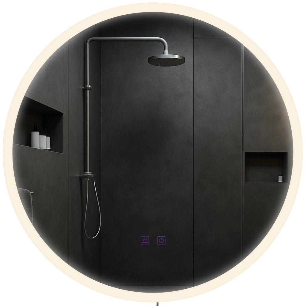 Specchio da bagno Laconia 60 con Bluetooth