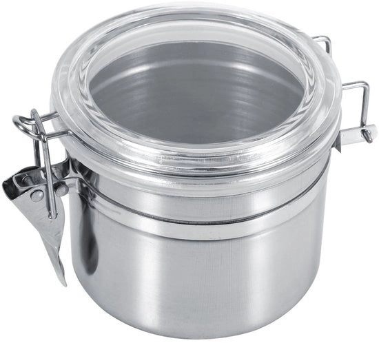 Set di conservazione aereostatica per cucina - Set da 4 - Ideale per zucchero, tè, caffè in grani - Adatto per spezie e cereali