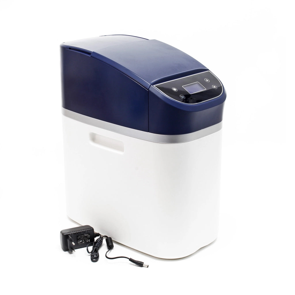 NW-SOFT-R1 Addolcitore d'acqua 500 l/h con serbatoio salamoia da 10 kg e display