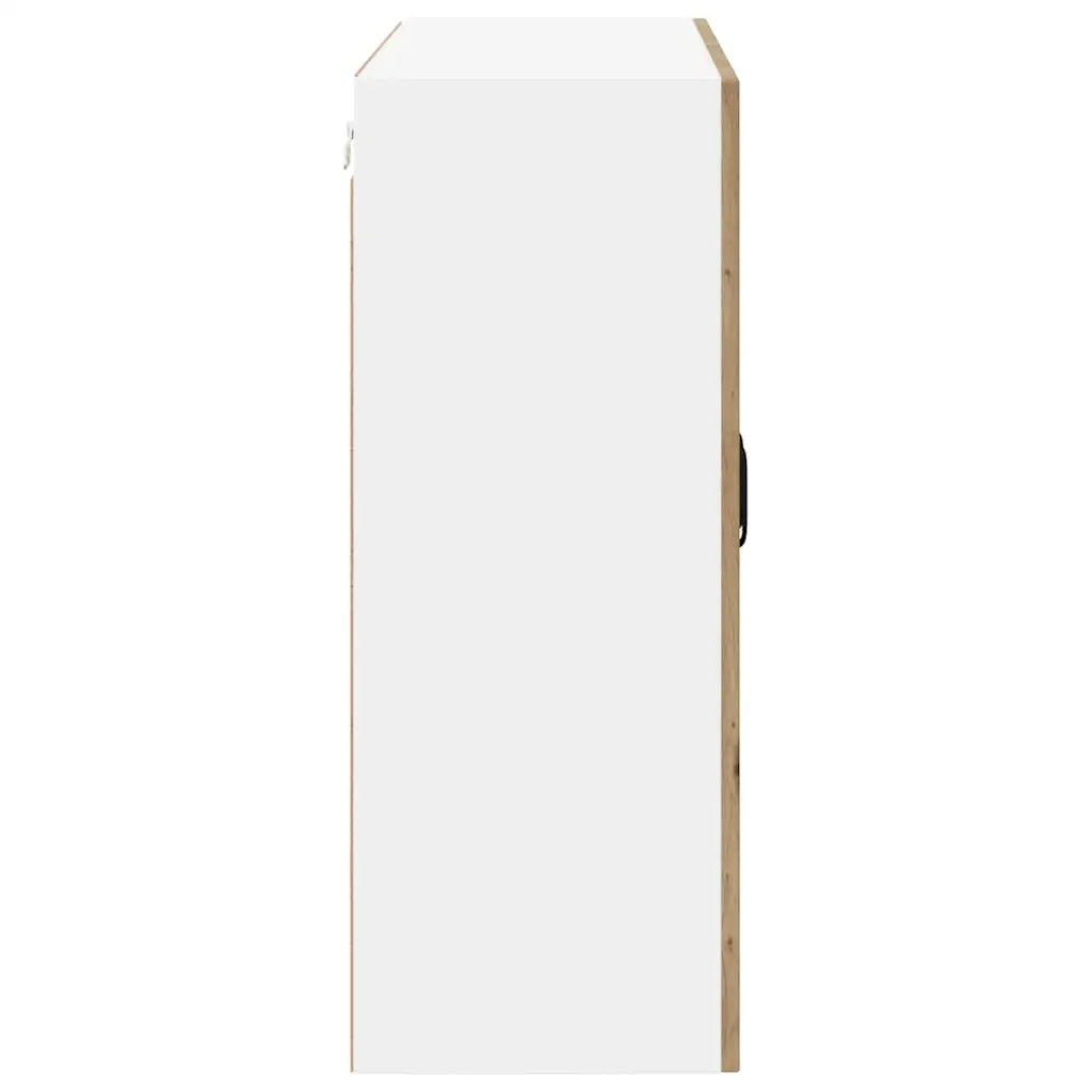 Pensile da cucina | Mobile in vetro da parete LUCCA Rovere Artigianale