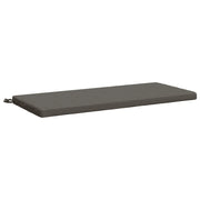 Cuscino per panchina SOEST 100% Poliestere Grigio 949274