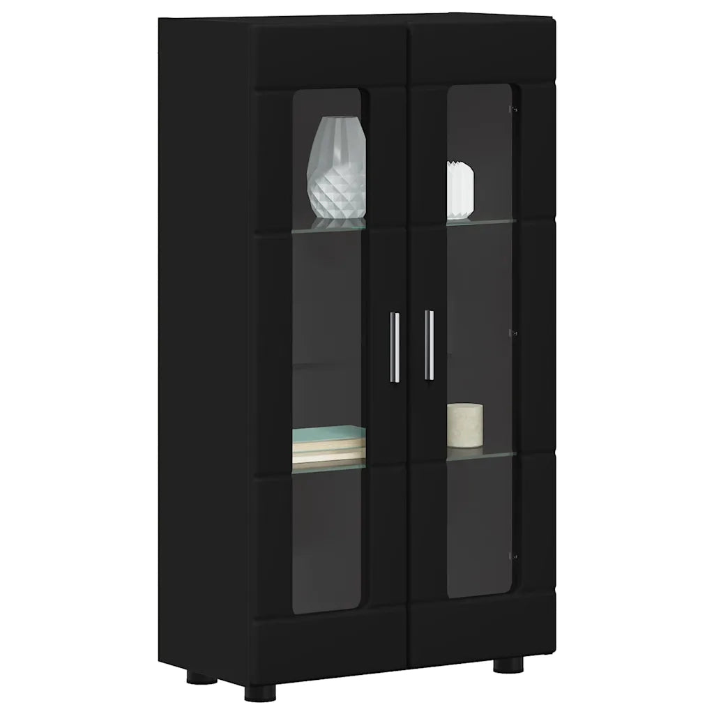 Credenza FLORIN Nero 55,5 x 29 x 100 cm Legno multistrato
