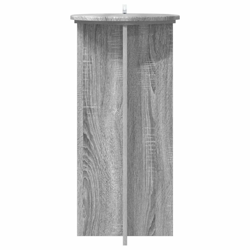 Supporto per piante 2 pz Grigio Sonoma 40 x 40 x 80 cm 899705
