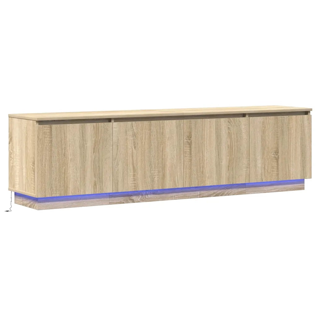 Mobile TV Rovere Sonoma 180 x 38 x 49 cm Legno multistrato