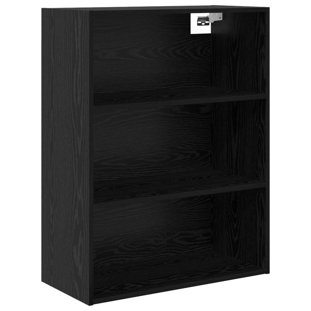 Credenza con cassetto 2 pcs Rovere Nero Legno multistrato 3416107