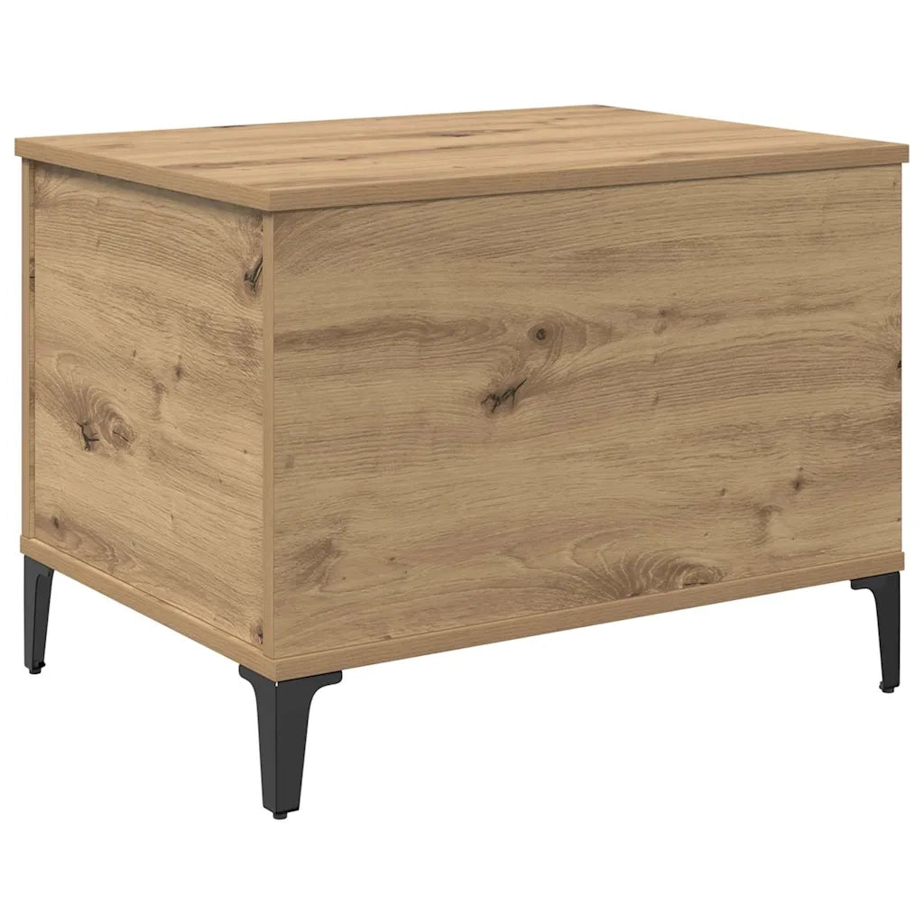 Tavolino da salotto Rovere artigianale 60 x 44,5 x 45 cm