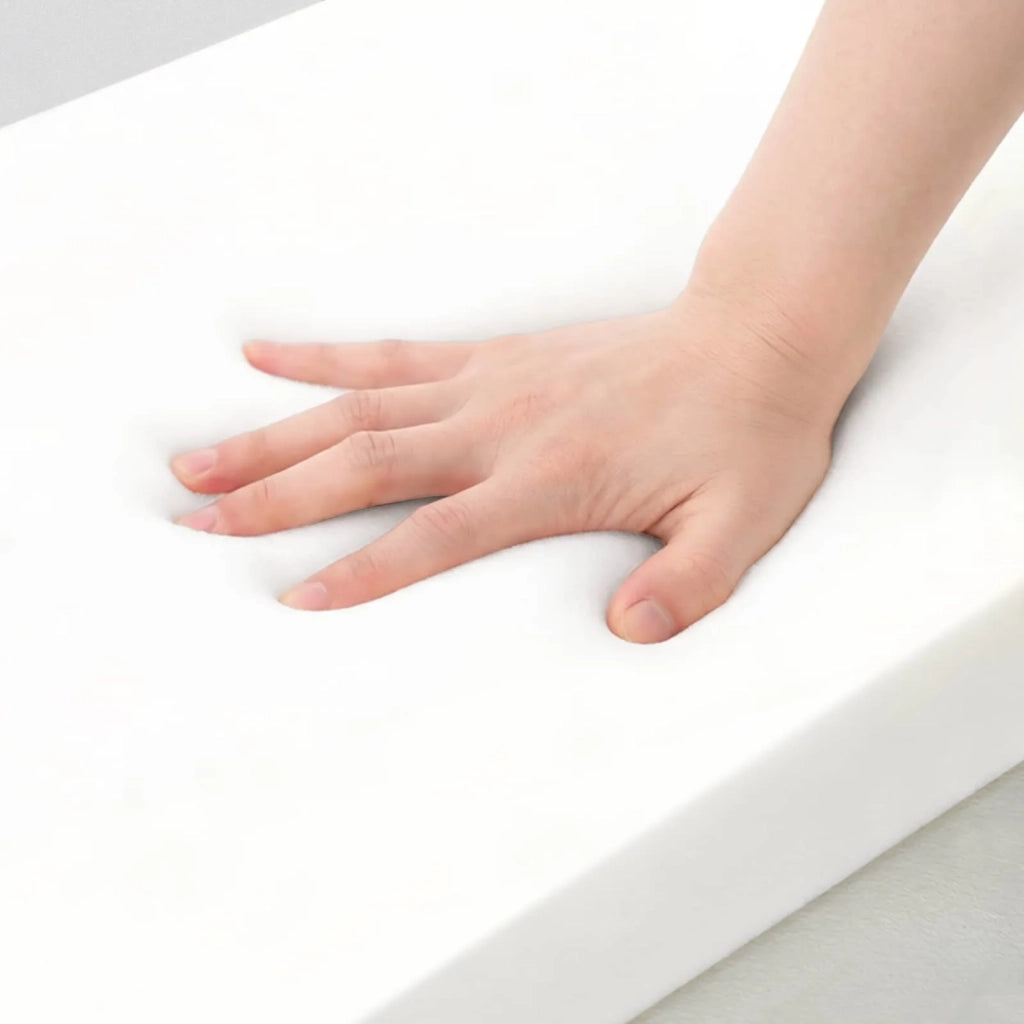 Panchina con bottoni e cuscini Crema 110 x 40 x 46 cm Velluto 42038393