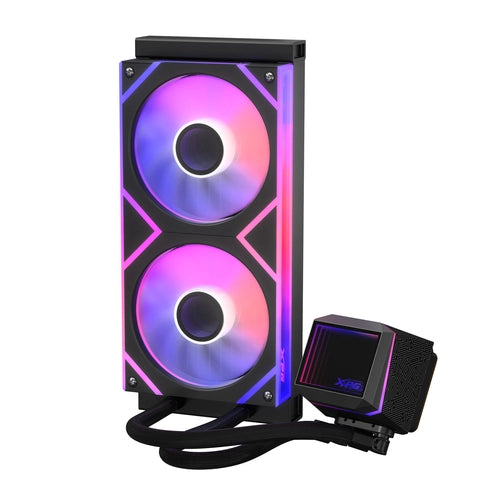 XPG LEVANTE II Processore Kit di raffreddamento a liquido 12 cm Nero