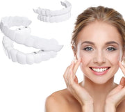 Facce a clic comode e aderenti per uomo e donna, che migliorano il sorriso e il sorriso e danno un'attraente immagine agli eventi.