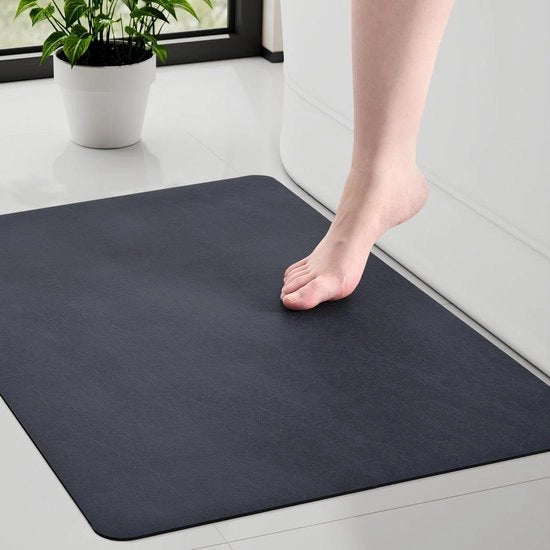 Matrice Antiscivolo per Bagno - Assorbimento Superiore - 40 x 60 cm - Blu Marino