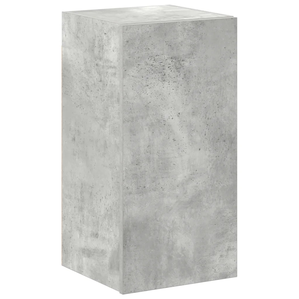 Set di Mobili Porta TV 4 pz Grigio Cemento in Legno Multistrato 3114625