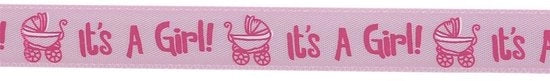 Decorazioni per Festa di Bambino - 10 Metri - Cadeau Decorativo - Satin/Organza - Imballo per Regali - Decorazioni - Tessuto Polyester di Alta Qualità