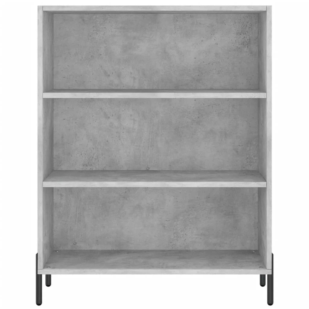 Buffet credenza cassettiera armadio mobile contenitore organizer cucina soggiorno salotto alto 69,5 x 34 x 180 cm legno ingegnerizzato grigio 02_0034574