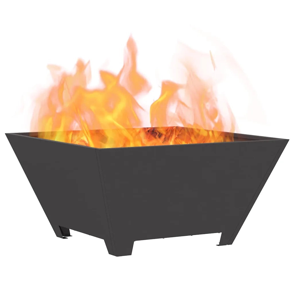 Focolare Nero 60 x 60 x 30 cm Acciaio CFW5602174