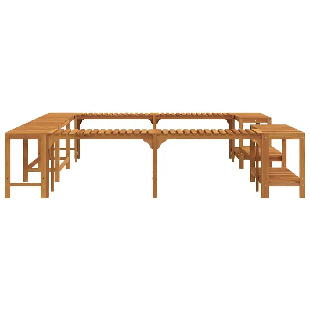 vidaXL Circonferenza per Vasca Idromassaggio Marrone 250 x 250 cm