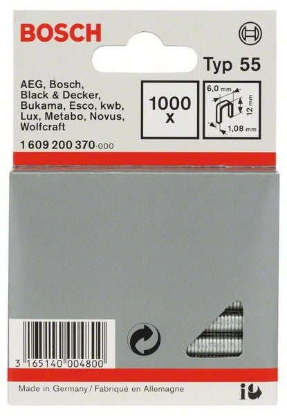 1609200370 - Graffetta sottile tipo 55 6 x 1,08 x 12 mm