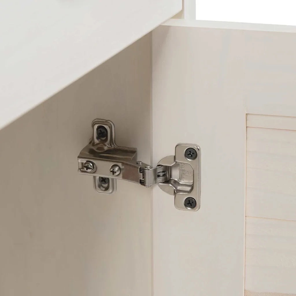 Mobile da Bagno VIGO Bianco e Bianco Antico 68 x 34 x 80 cm 4019110
