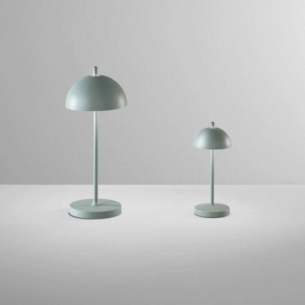 LAMPADA DA TAVOLO RICARICABILE LED PARTY VERDE 2,5W 350LM 3000K DIMMERABILE IP44 13x30CM