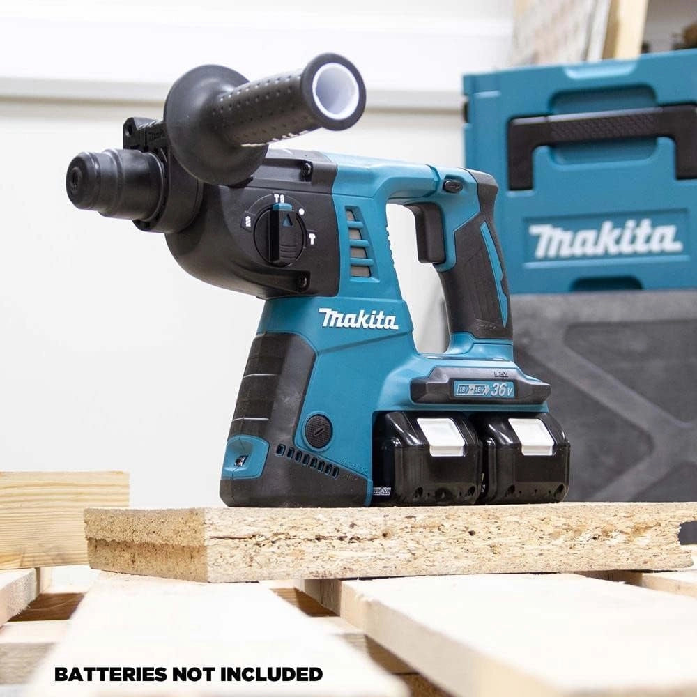 Accumulatore-Hammer Rotary Makita per SDS-più 2 x 18 V, senza accumulatore e caricabatterie, DHR263Z, DHR263ZJ 0 wattsW, 36 voltsV