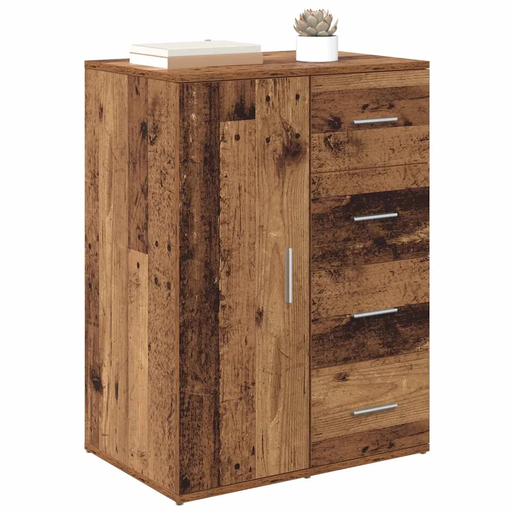 Credenza-Buffet-Armadio da cucina Legno vecchio 59 x 39 x 80 cm Legno multistrato
