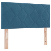 Testiera | Testata Blu Scuro 90 cm Velluto