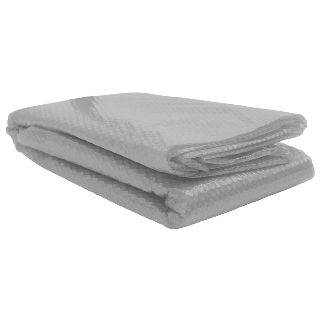 Pellicola Galleggiante Solare PE Piscina 450x220 cm Grigia cod mxl 41252