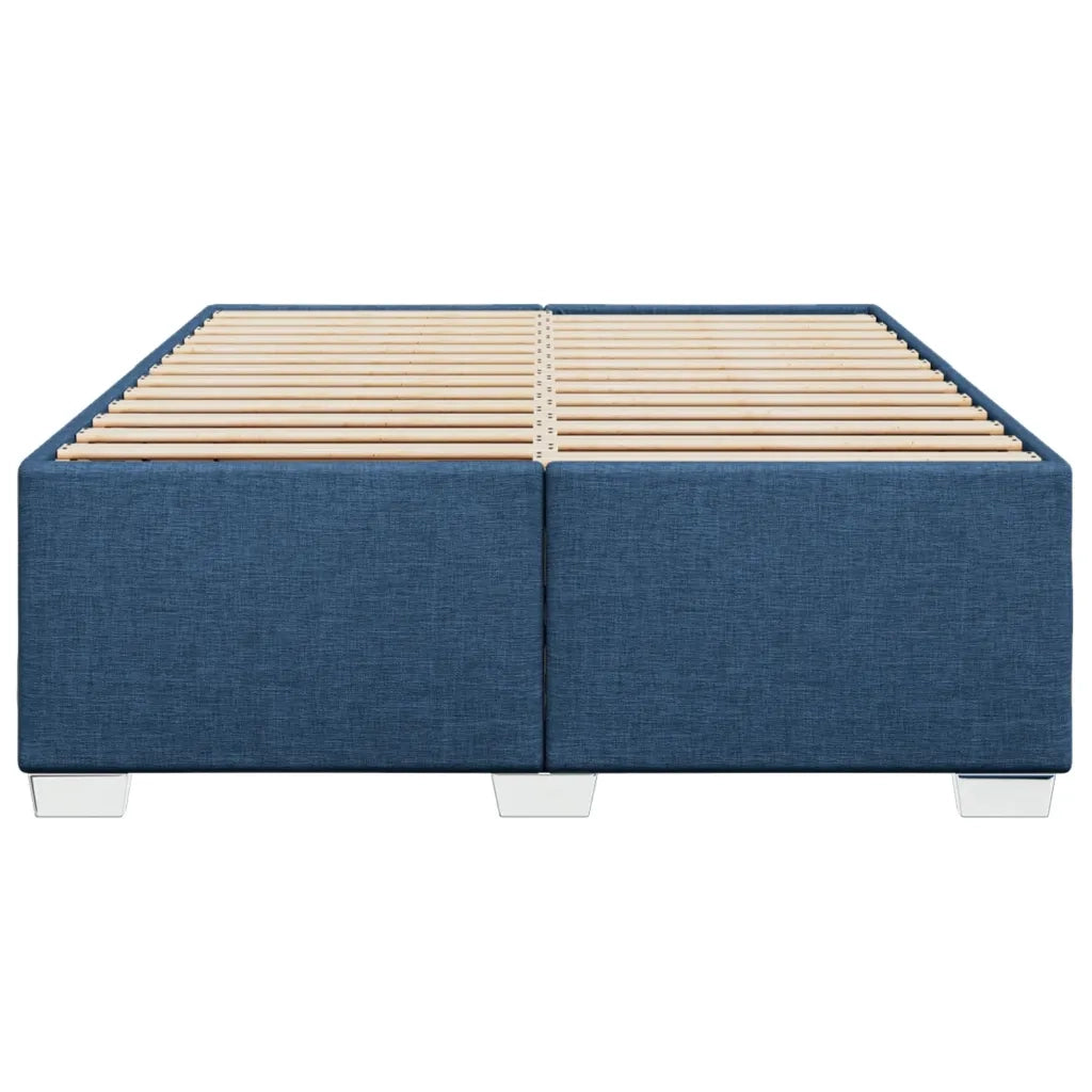 Giroletto senza Materasso Blu 160x200 cm in Tessuto 3284491