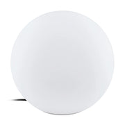 Sfera Esterno Contemporanea Monterolo Policarbonato Bianco 1 Luce E27 39Cm