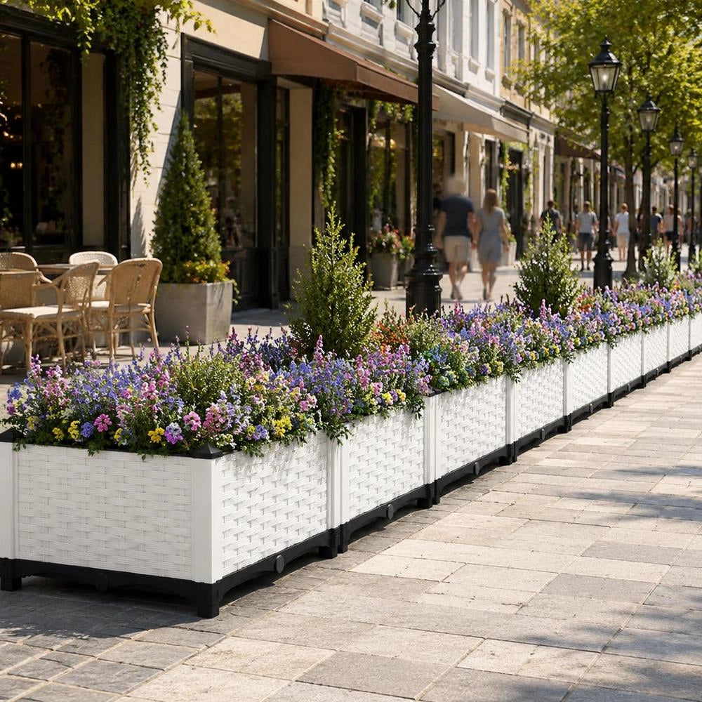 Raised Bed 120x40x23 Cm Polypropylene