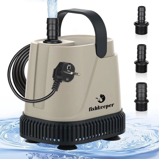 Pompa Idroacustica 30W – Regolabile, Silenziosa e Potente Pompaggio per Acquari, Giardini, Laghetti e Fontane