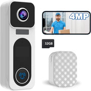 Deurbel video senza abbonamento - Deurbel con camera - Deurbel video senza fili - Sicurezza della casa - Deurbel con app - Deurbel intelligente - Nessi costi mensili - Camera di sicurezza - Deurbel WiFi - Per smartphone e tablet