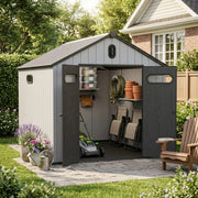 Capannone da Giardino in Resina ¨C Minimal ¨C 235x285x231cm