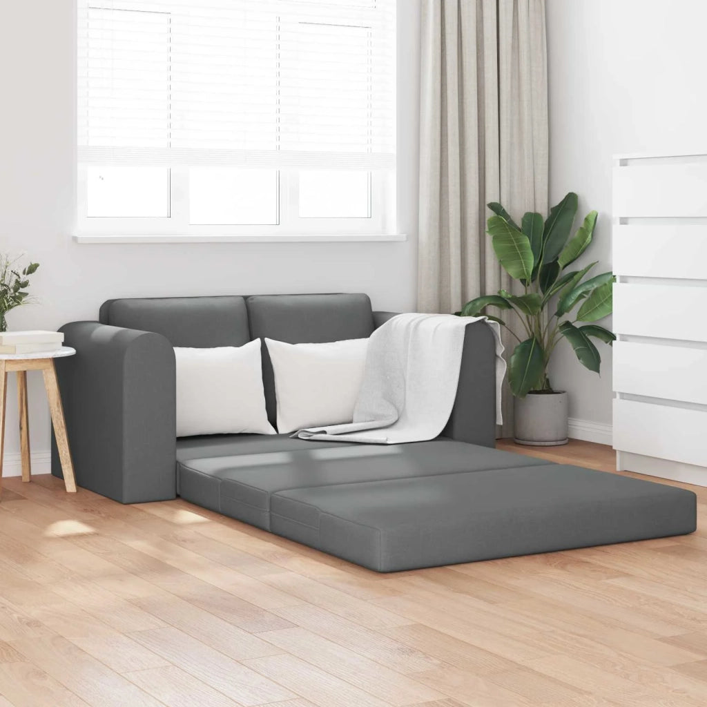 Divano letto 60cm Grigio scuro Tessuto 4106674