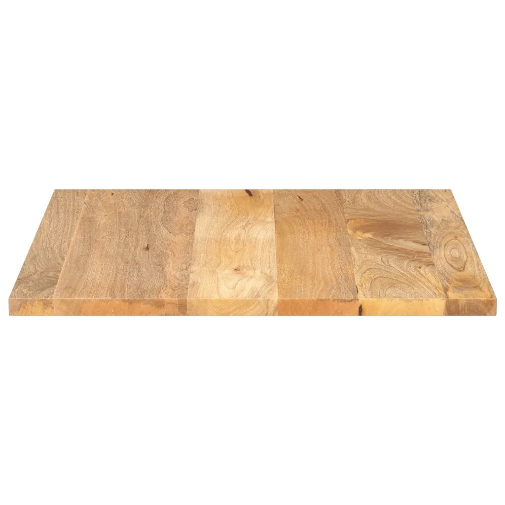Piano per Tavolo 80x80x3,8 cm Quadrato Legno Massello di Pino 371545