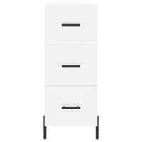 Credenza Bianca 34,5x34x180 cm in Legno Multistrato 3200201